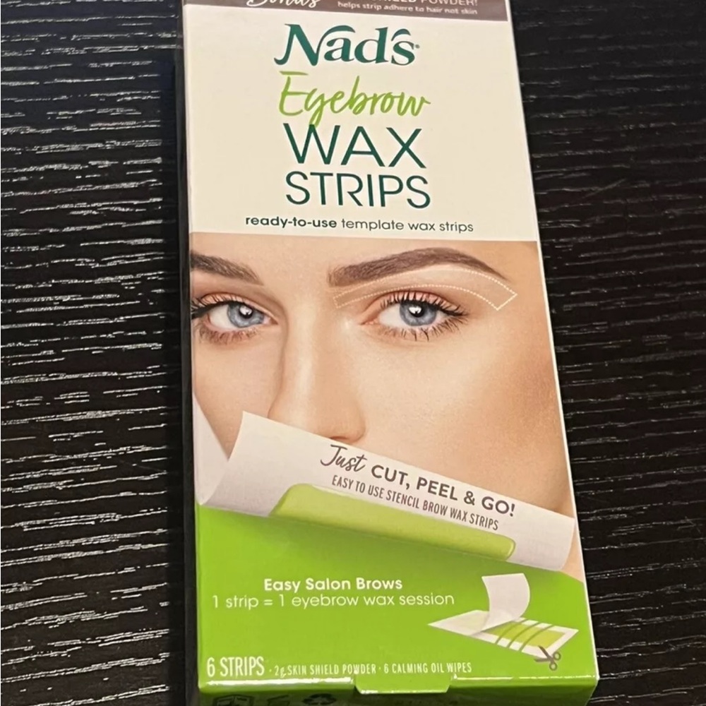 NADS Eyebrow Wax Strips 6 Strips